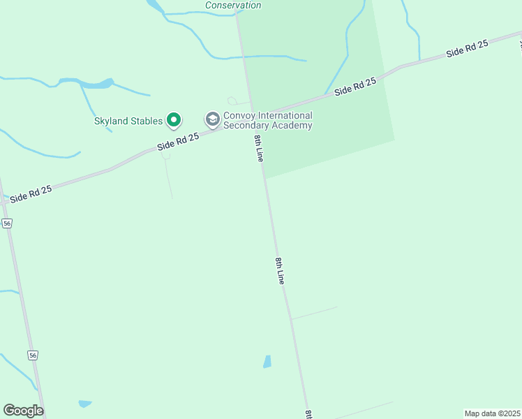 map of restaurants, bars, coffee shops, grocery stores, and more near 7950 8th Line in Utopia