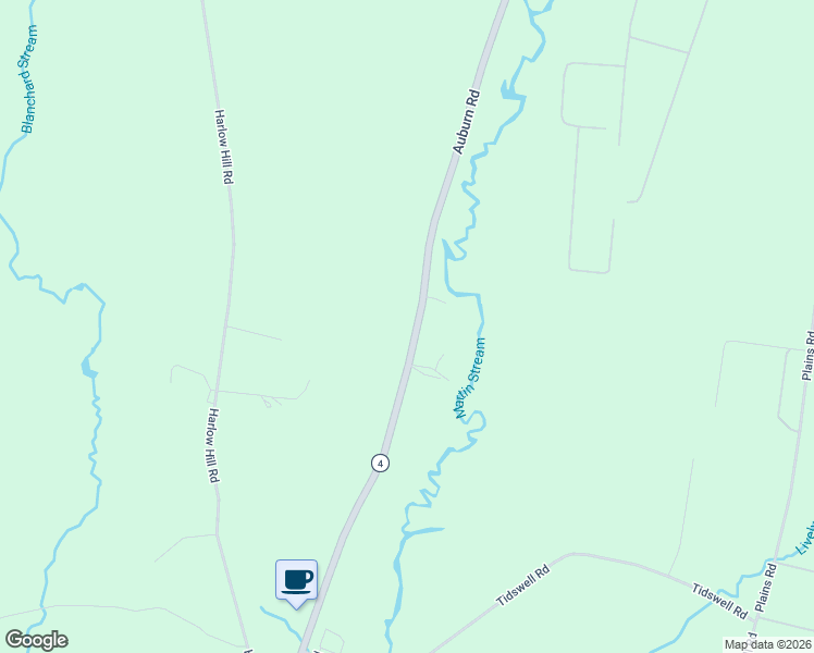 map of restaurants, bars, coffee shops, grocery stores, and more near 1956 Auburn Road in Turner