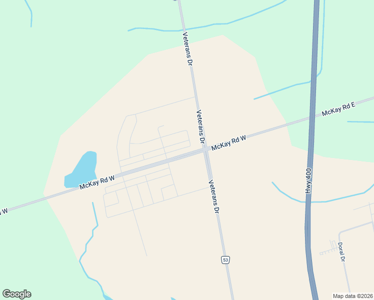 map of restaurants, bars, coffee shops, grocery stores, and more near 126 Pearen Lane in Barrie