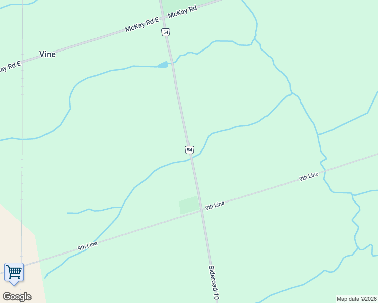 map of restaurants, bars, coffee shops, grocery stores, and more near 7826 10 Sideroad in Innisfil
