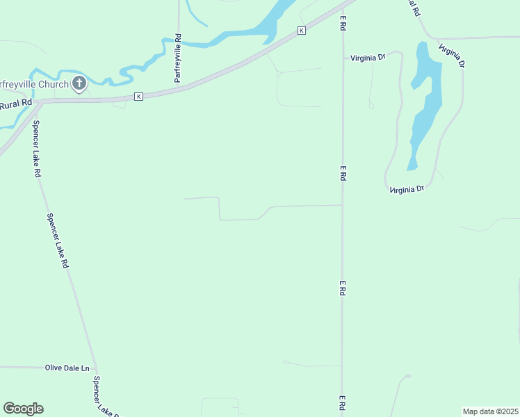 map of restaurants, bars, coffee shops, grocery stores, and more near E2168 Miracle Mountain Way in Waupaca