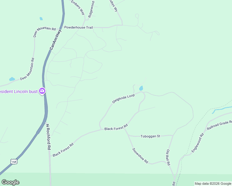 map of restaurants, bars, coffee shops, grocery stores, and more near 21355 Sleighride Loop in Lead