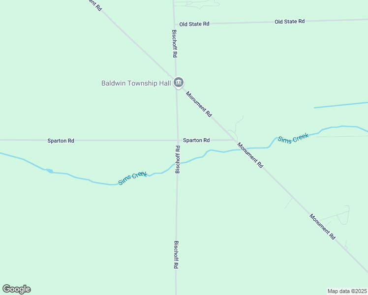 map of restaurants, bars, coffee shops, grocery stores, and more near 943-999 Bischoff Road in Tawas City