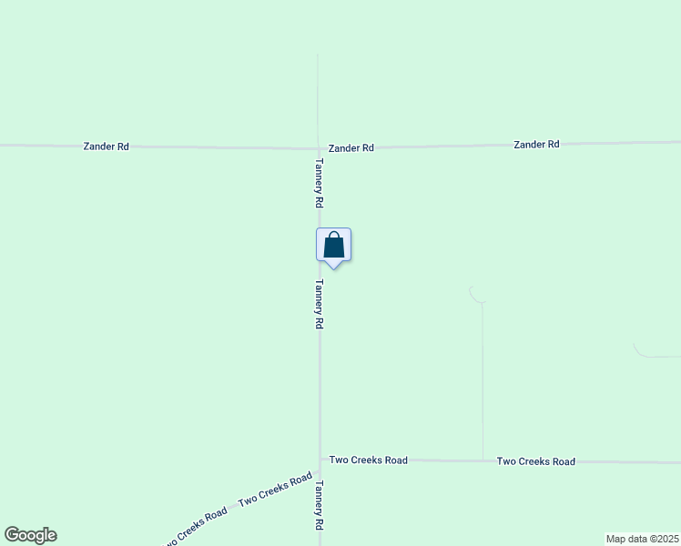 map of restaurants, bars, coffee shops, grocery stores, and more near 17407 Tannery Road in Two Rivers