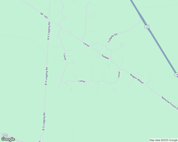 map of restaurants, bars, coffee shops, grocery stores, and more near 69275 Ladigo in Sisters