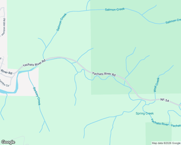 map of restaurants, bars, coffee shops, grocery stores, and more near 1921 National Forest Development Road 54 in Yachats