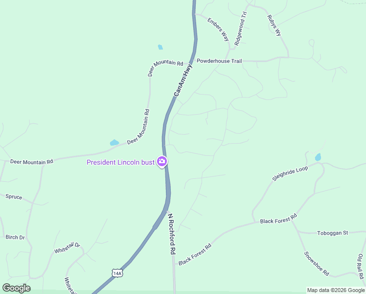 map of restaurants, bars, coffee shops, grocery stores, and more near 11258 Overlook Pass in Lead