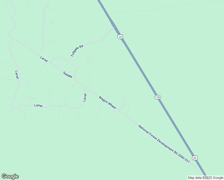 map of restaurants, bars, coffee shops, grocery stores, and more near 69288 Stetson in Sisters