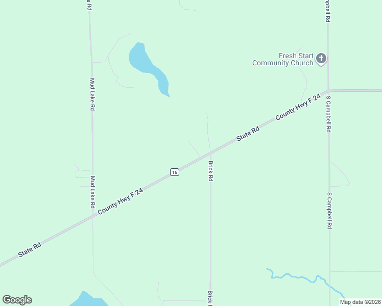 map of restaurants, bars, coffee shops, grocery stores, and more near 618 County Highway F 24 in West Branch