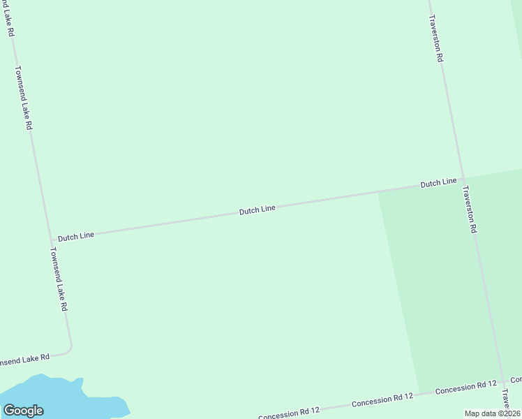 map of restaurants, bars, coffee shops, grocery stores, and more near Dutch Line in West Grey