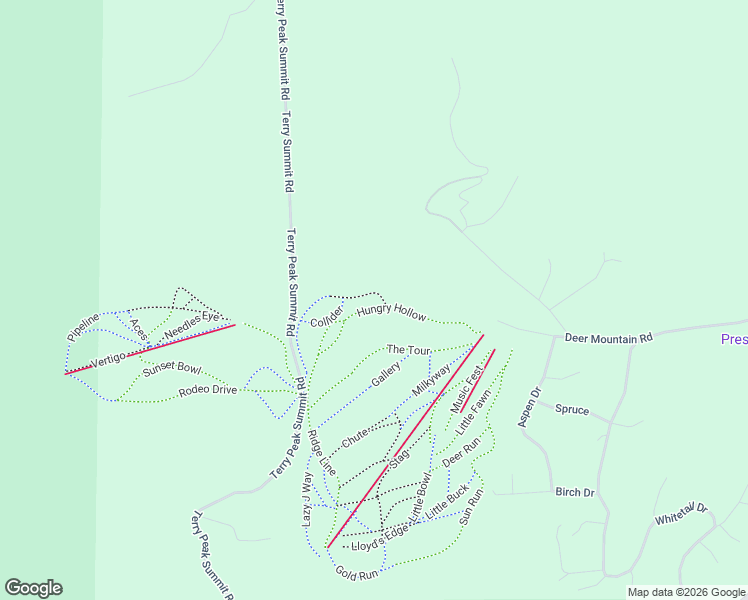 map of restaurants, bars, coffee shops, grocery stores, and more near in Terry