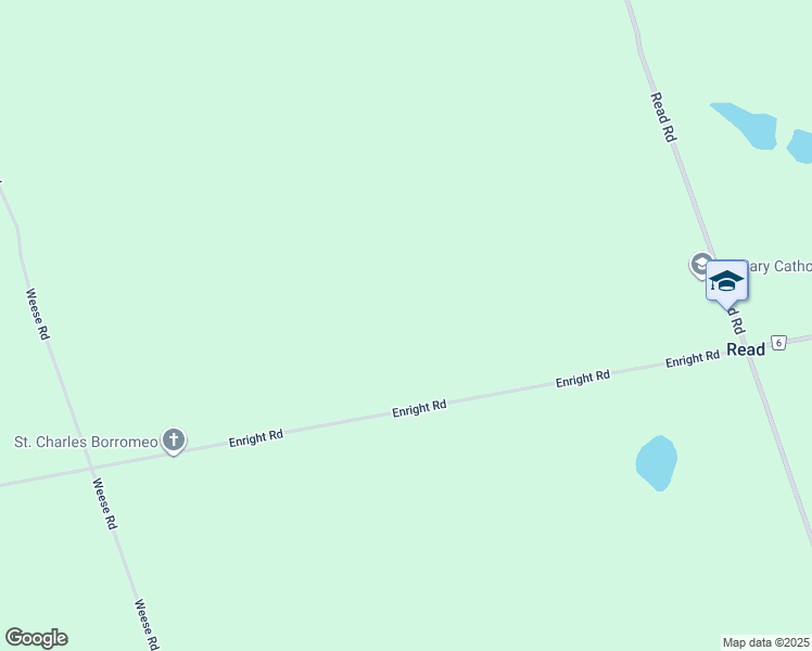 map of restaurants, bars, coffee shops, grocery stores, and more near 641 Enright Road in Shannonville