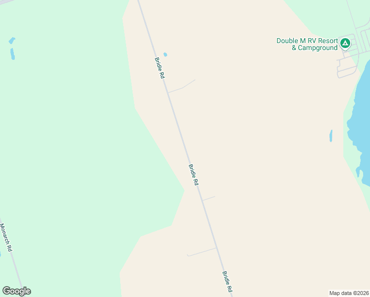 map of restaurants, bars, coffee shops, grocery stores, and more near Bridle Road in Kawartha Lakes