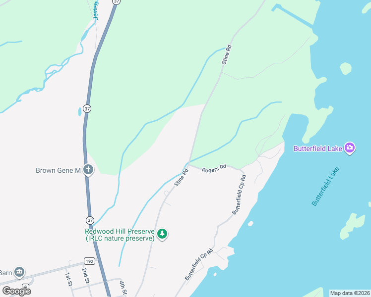 map of restaurants, bars, coffee shops, grocery stores, and more near 44385 Stine Road in Redwood