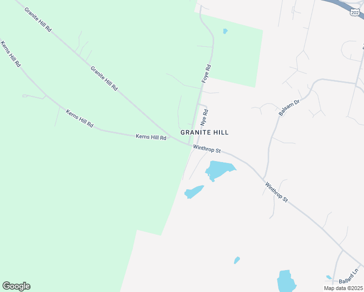 map of restaurants, bars, coffee shops, grocery stores, and more near 340 Granite Hill Road in Manchester