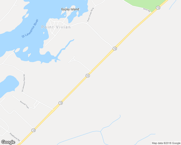 map of restaurants, bars, coffee shops, grocery stores, and more near 44345 Route 12 in Alexandria Bay