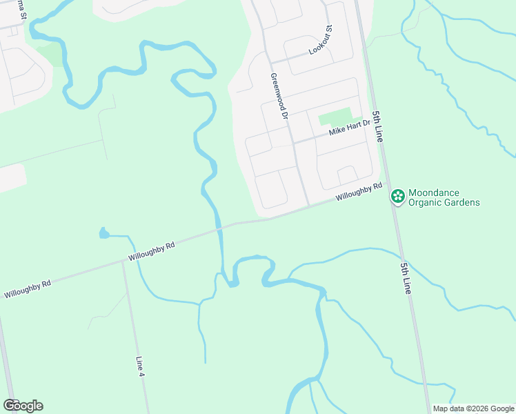 map of restaurants, bars, coffee shops, grocery stores, and more near 184 Brownley Lane in Essa