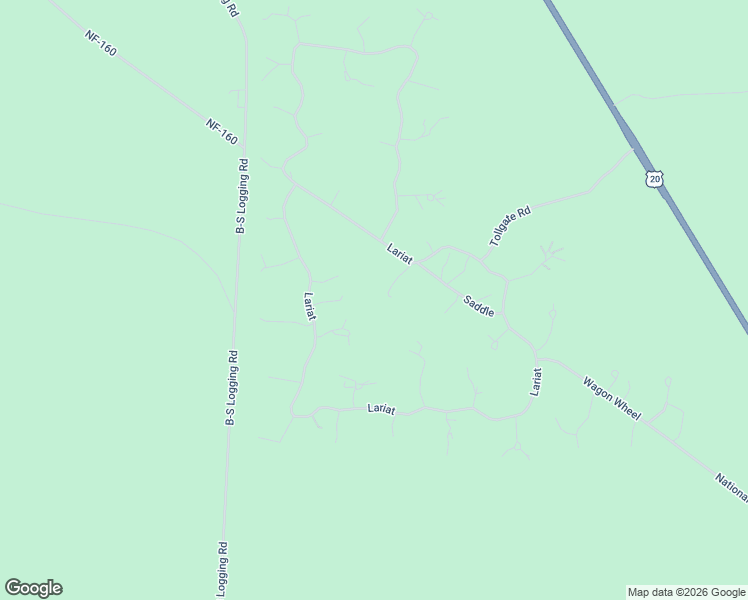 map of restaurants, bars, coffee shops, grocery stores, and more near 69341 Silver Spur in Sisters