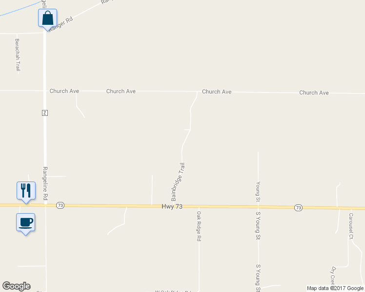 map of restaurants, bars, coffee shops, grocery stores, and more near 9230 Bainbridge Trail in Wisconsin Rapids