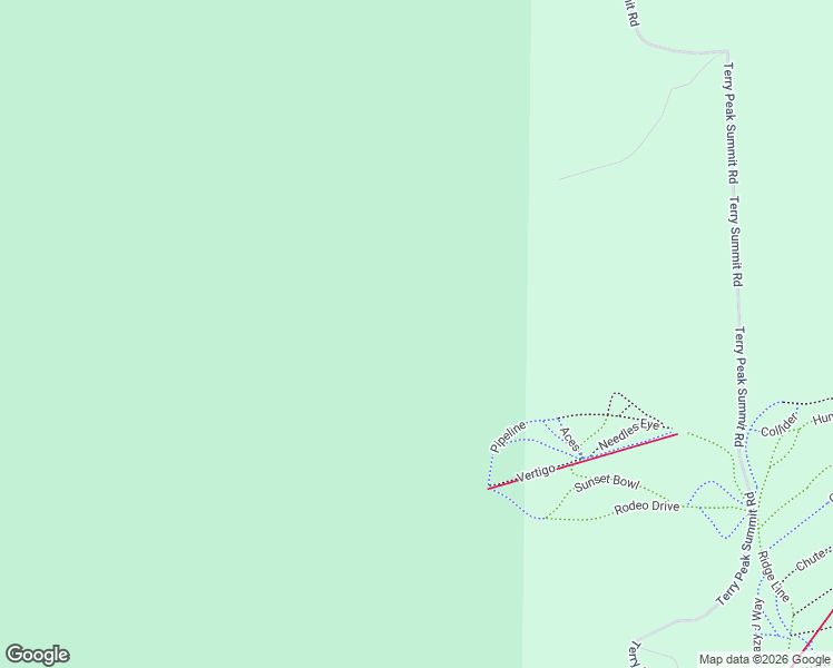 map of restaurants, bars, coffee shops, grocery stores, and more near Terry Peak Summit Road in Lead