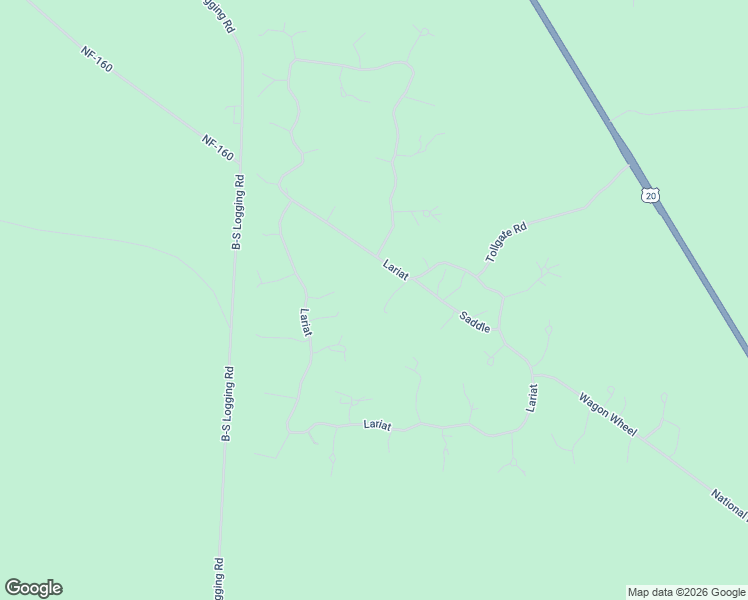 map of restaurants, bars, coffee shops, grocery stores, and more near 69359 Silver Spur in Sisters