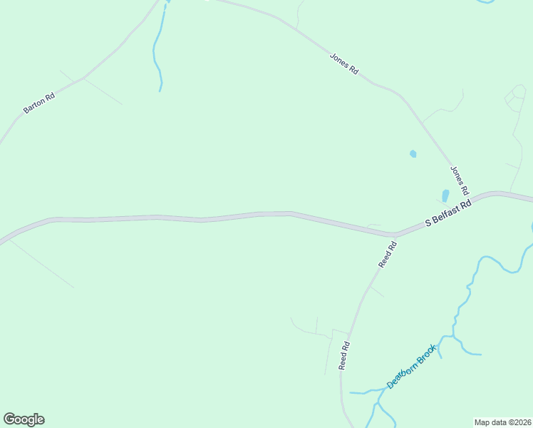 map of restaurants, bars, coffee shops, grocery stores, and more near 368 South Belfast Road in Windsor