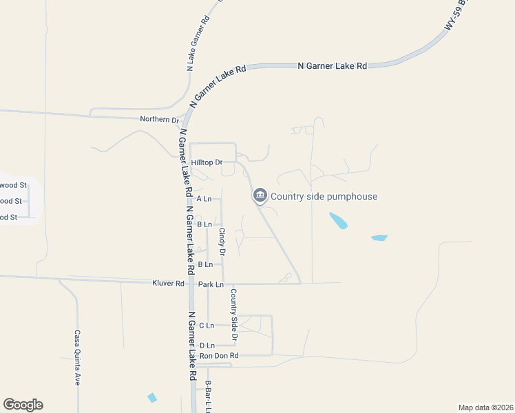 map of restaurants, bars, coffee shops, grocery stores, and more near 1570 Hilltop Drive in Gillette