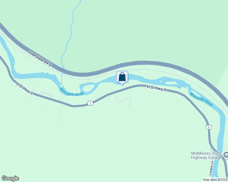 map of restaurants, bars, coffee shops, grocery stores, and more near 2081 U.S. 2 in Moretown