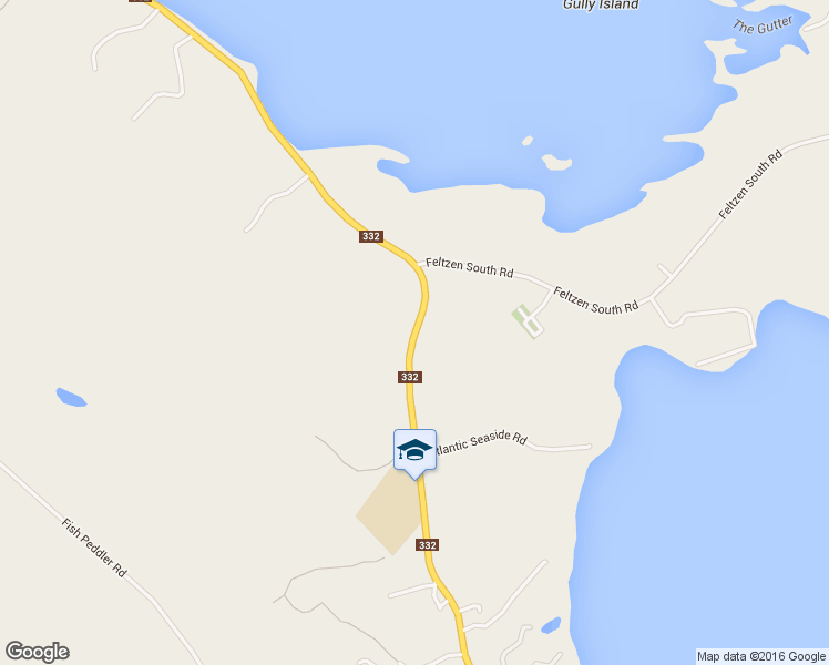 map of restaurants, bars, coffee shops, grocery stores, and more near 3024 Nova Scotia 332 in Rose Bay