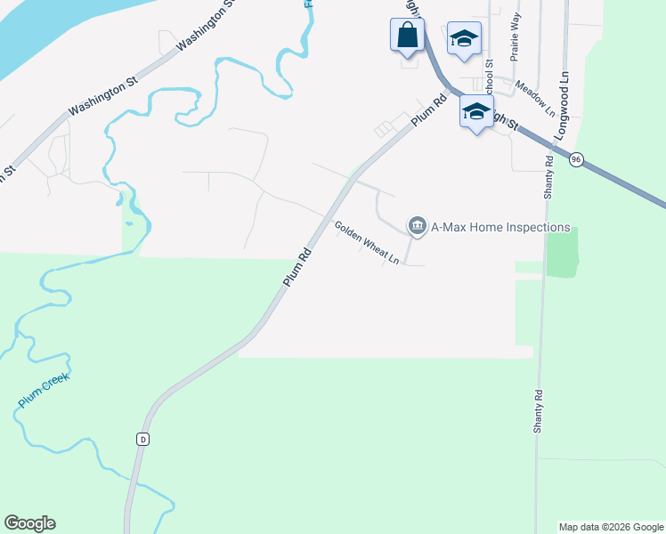 map of restaurants, bars, coffee shops, grocery stores, and more near 6754 County Trunk Highway D in Greenleaf