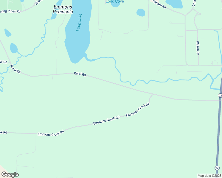 map of restaurants, bars, coffee shops, grocery stores, and more near E995 Rural Road in Waupaca