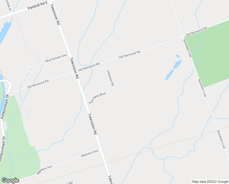 map of restaurants, bars, coffee shops, grocery stores, and more near 73 Paul Rexe Boulevard in Peterborough County