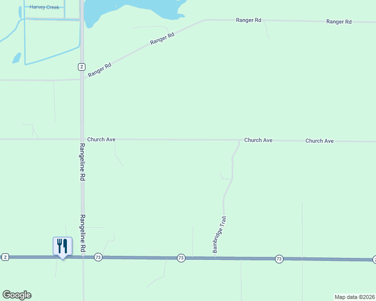 map of restaurants, bars, coffee shops, grocery stores, and more near 906 Church Avenue in Nekoosa