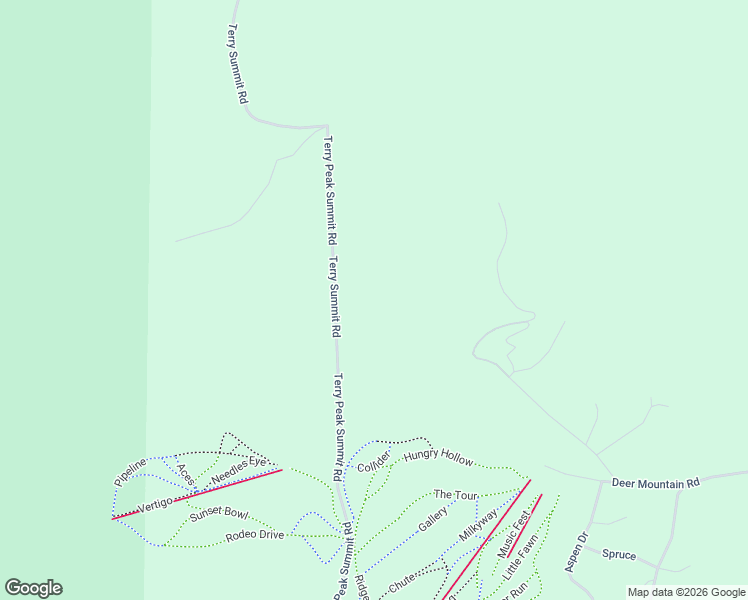 map of restaurants, bars, coffee shops, grocery stores, and more near in Terry