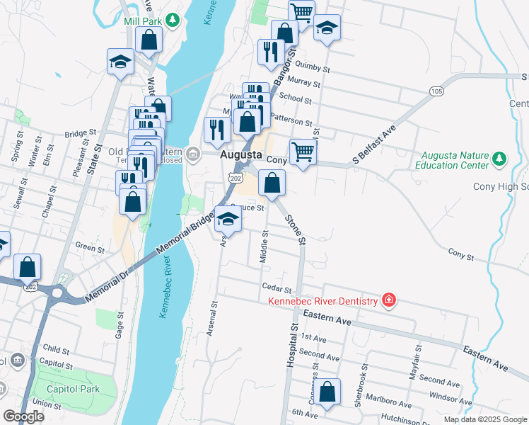 map of restaurants, bars, coffee shops, grocery stores, and more near 26 Stone Street in Chelsea