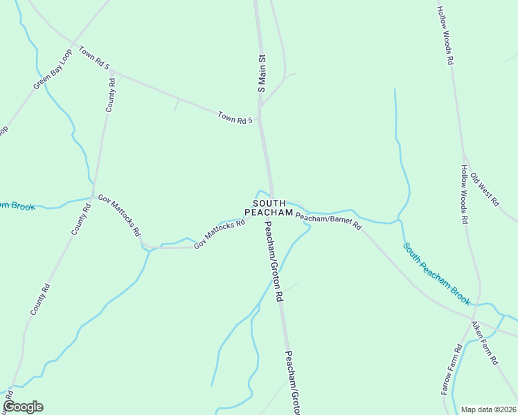 map of restaurants, bars, coffee shops, grocery stores, and more near in Peacham