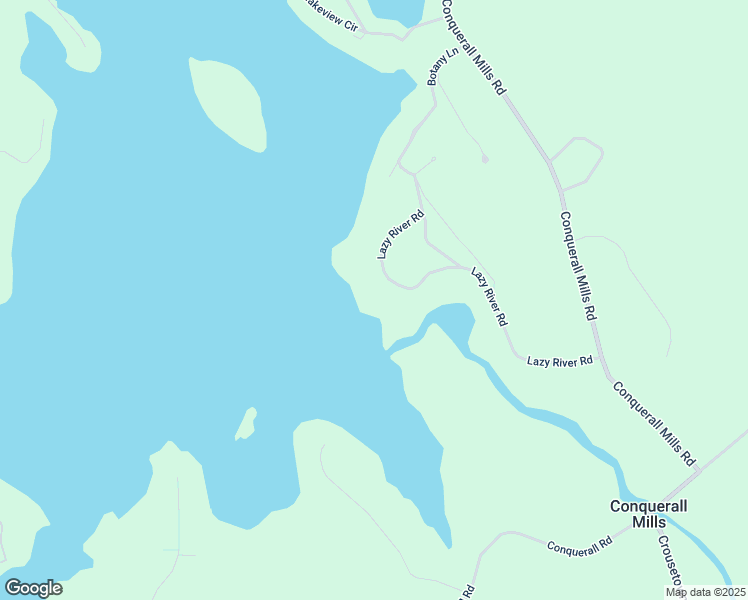 map of restaurants, bars, coffee shops, grocery stores, and more near 98 Deer Run in Conquerall Mills