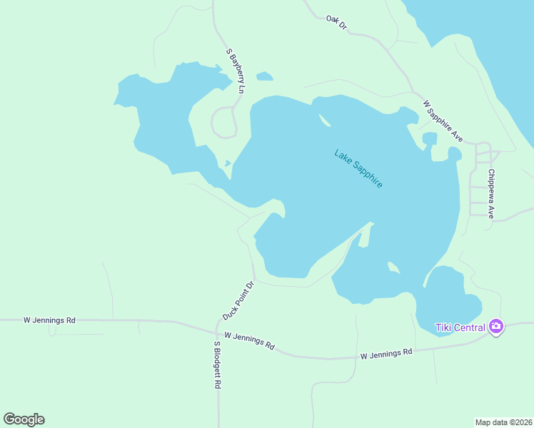 map of restaurants, bars, coffee shops, grocery stores, and more near 1625 Duck Point Drive in Lake City