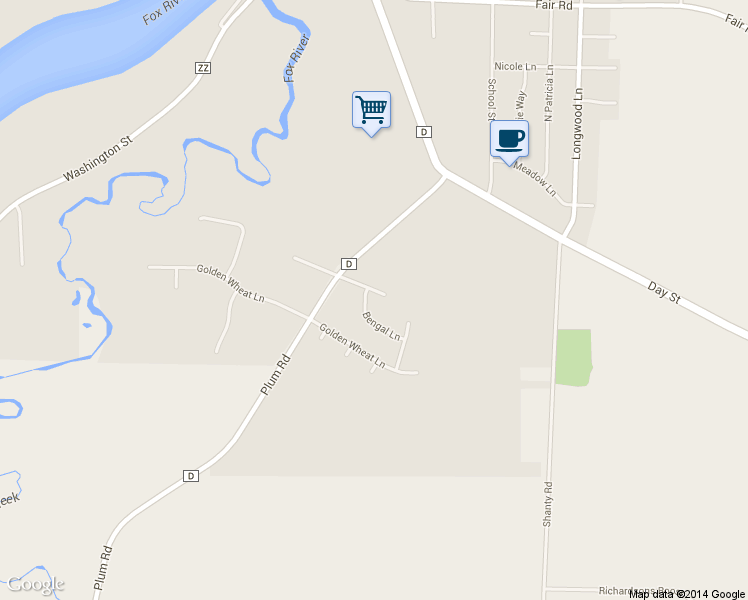 map of restaurants, bars, coffee shops, grocery stores, and more near 119 Bengal Lane in Wrightstown