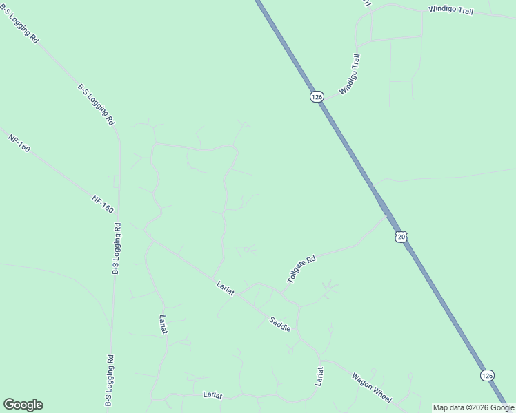 map of restaurants, bars, coffee shops, grocery stores, and more near 14988 Buggy Whip in Sisters