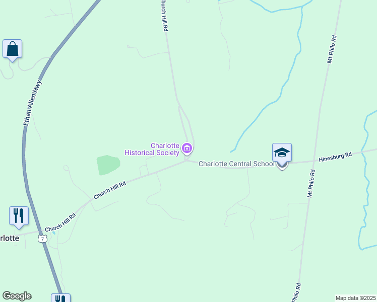 map of restaurants, bars, coffee shops, grocery stores, and more near 215 Museum Road in Charlotte
