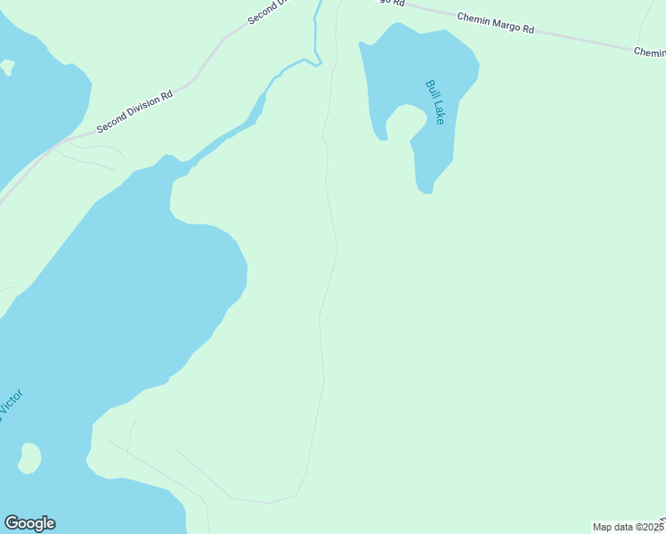 map of restaurants, bars, coffee shops, grocery stores, and more near Bull Lake Road in Clare