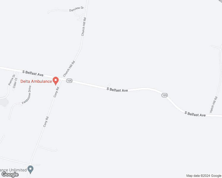 map of restaurants, bars, coffee shops, grocery stores, and more near 376 South Belfast Avenue in Augusta