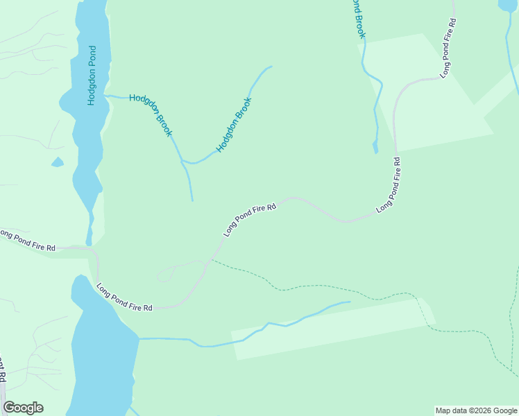 map of restaurants, bars, coffee shops, grocery stores, and more near Long Pond Fire Road in Mount Desert