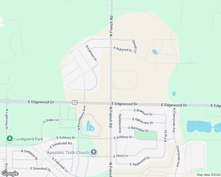 map of restaurants, bars, coffee shops, grocery stores, and more near 3382 East Paris Way in Appleton