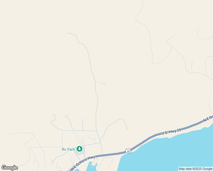 map of restaurants, bars, coffee shops, grocery stores, and more near 1984 Northeast Wood Road in Prineville