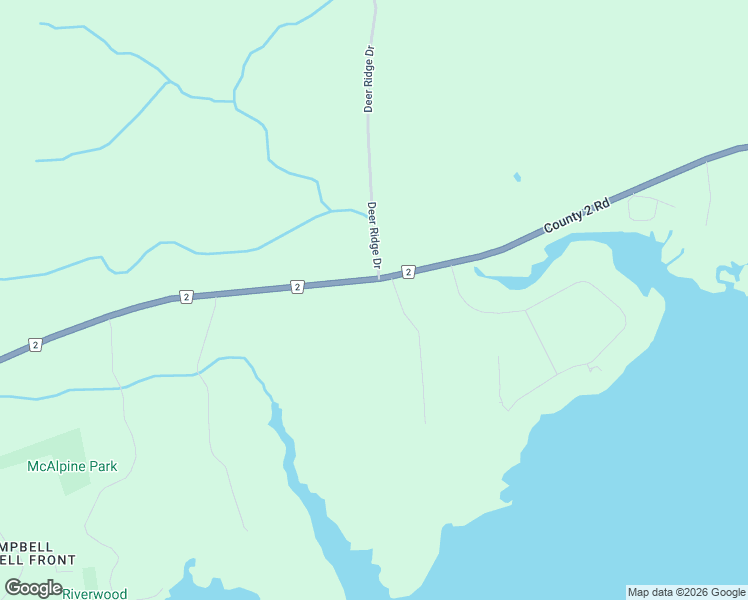 map of restaurants, bars, coffee shops, grocery stores, and more near 4429 County 2 Road in Gananoque