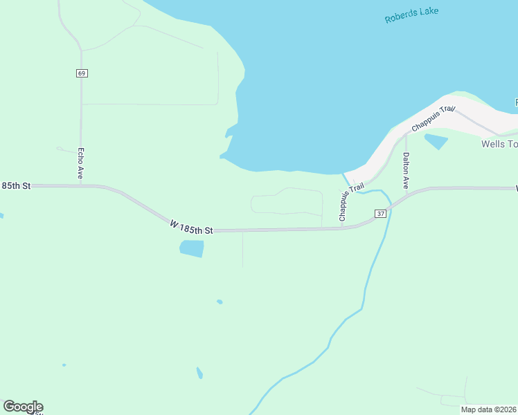 map of restaurants, bars, coffee shops, grocery stores, and more near 4458 Roberds Lake Trail in Faribault