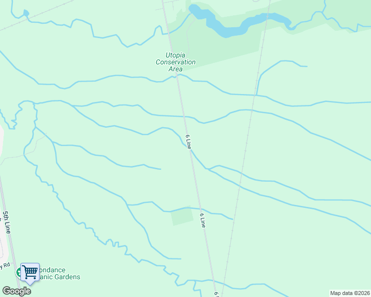 map of restaurants, bars, coffee shops, grocery stores, and more near 8464 6 Line in Utopia