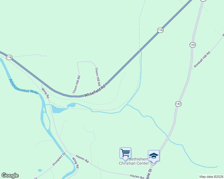map of restaurants, bars, coffee shops, grocery stores, and more near 205 Thorn Hill Road in Bethlehem